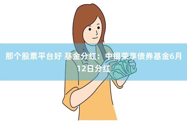 那个股票平台好 基金分红：中银荣享债券基金6月12日分红