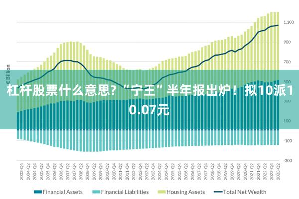 杠杆股票什么意思? “宁王”半年报出炉！拟10派10.07元
