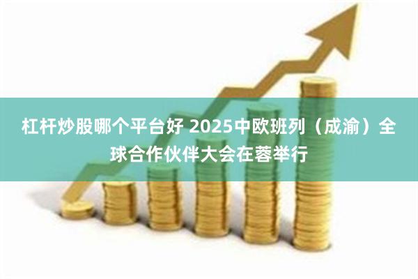 杠杆炒股哪个平台好 2025中欧班列（成渝）全球合作伙伴大会在蓉举行